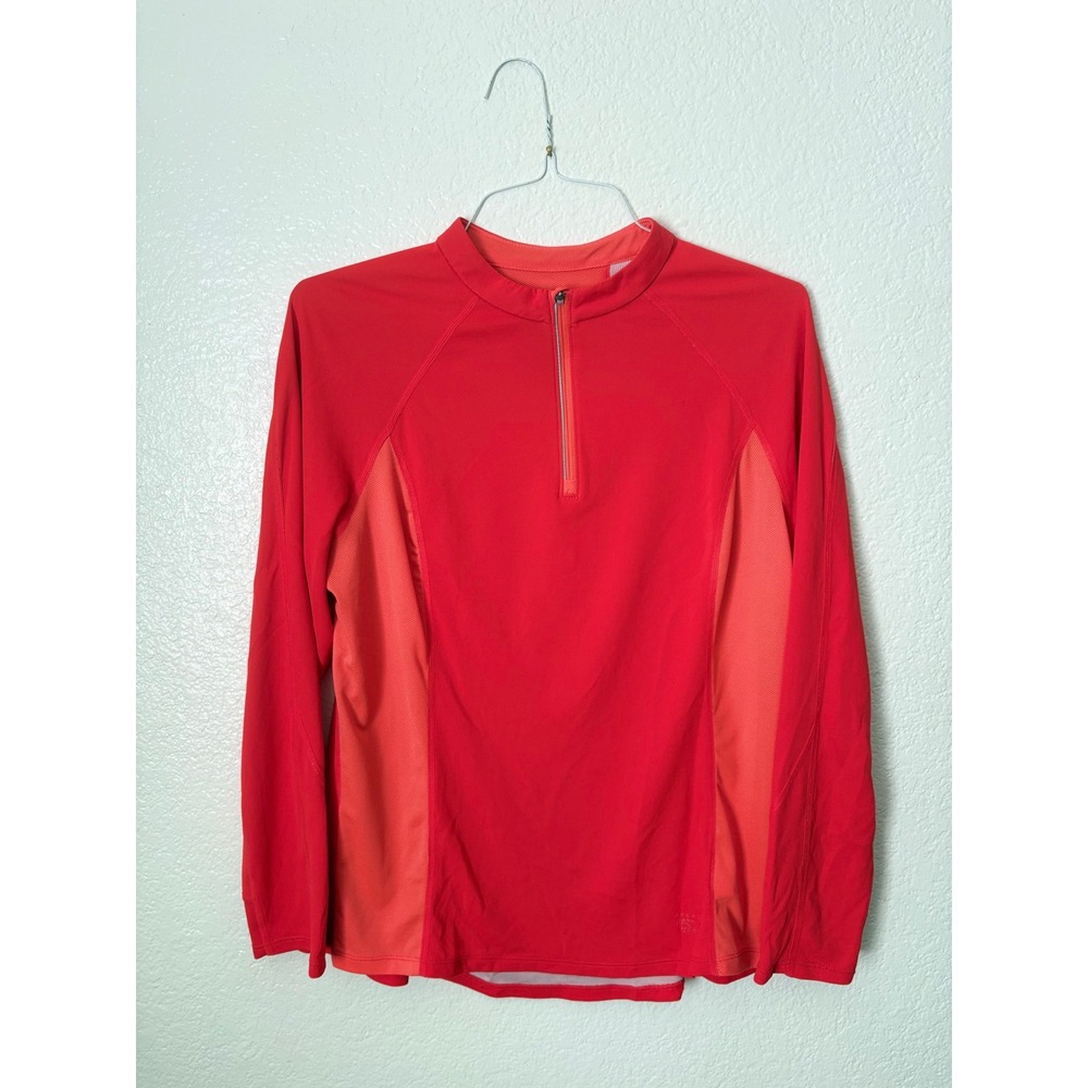 Mountain Hardwear Quarter Zip Long Sleeve Top Athletic Athleisure Hiking Outdoor